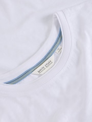White Stuff White Clara Short Sleeve T-Shirt - Image 6 of 6