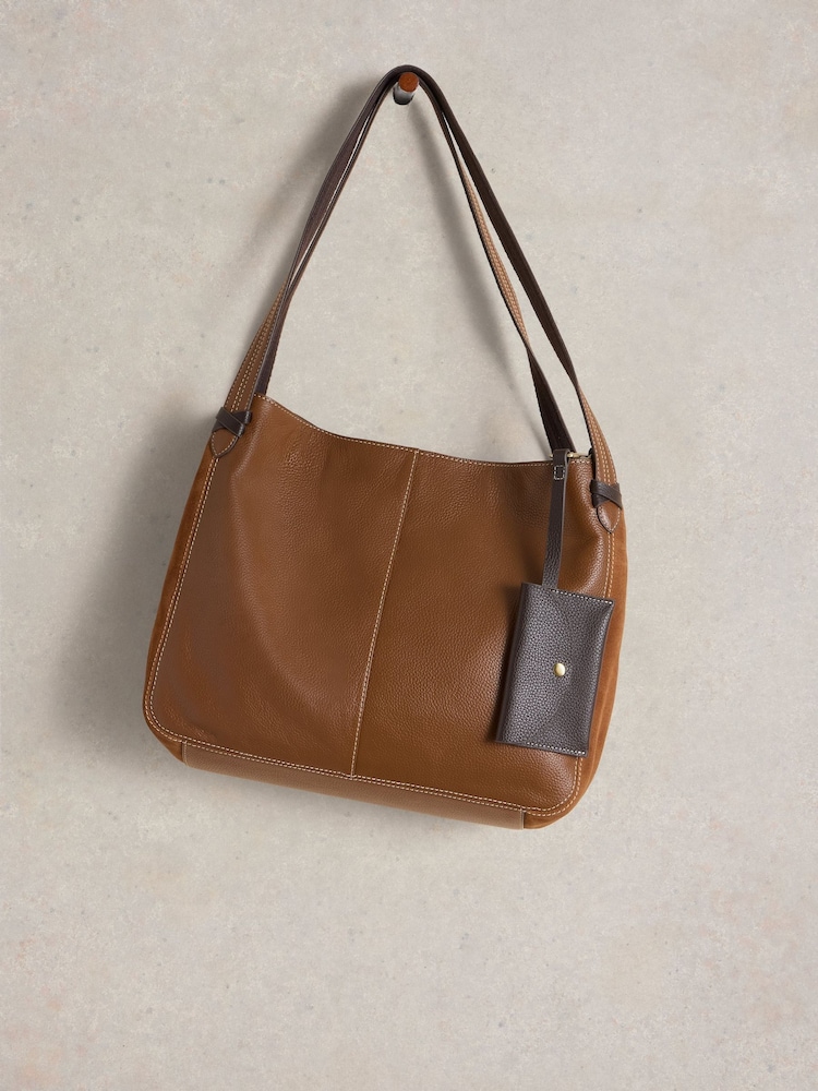 White Stuff Brown Hettie Leather Bag - Image 2 of 5