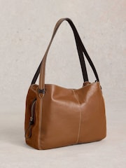 White Stuff Brown Hettie Leather Bag - Image 3 of 5