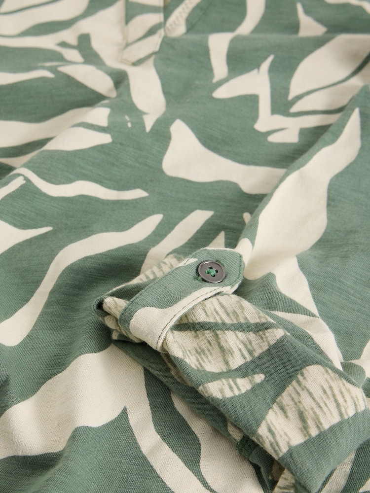 White Stuff Green Allie Long Sleeve Shirt - Image 6 of 6