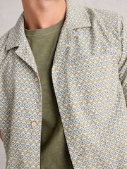 White Stuff Natural Hayle Fan Short Sleeve Shirt - Image 3 of 6