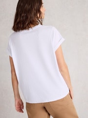 White Stuff White Gina T-Shirt - Image 2 of 6