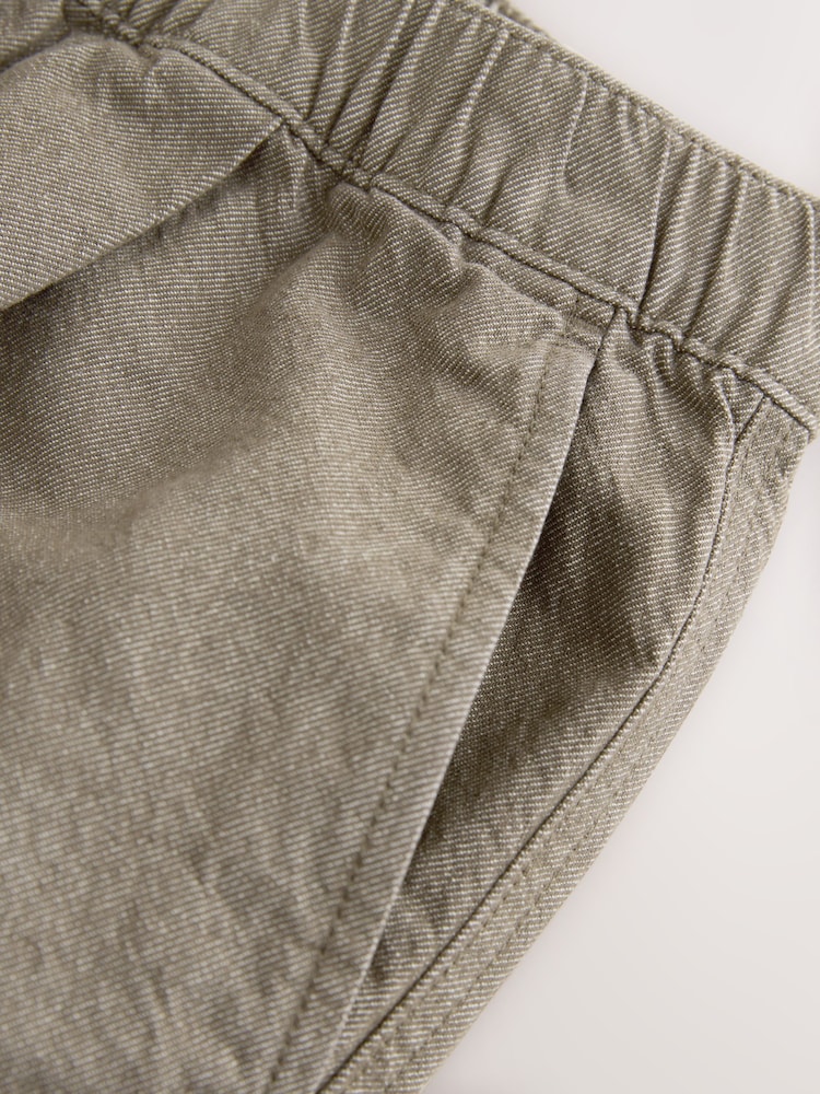 Haki zaļa - Elasticated Joggers - Attēls 9 no 9