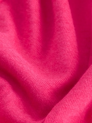 Pink Jersey Short Sleeve Romper - Image 7 of 7