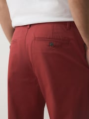 Red Slim Fit Cotton Rich Stretch Chinos - Image 6 of 9