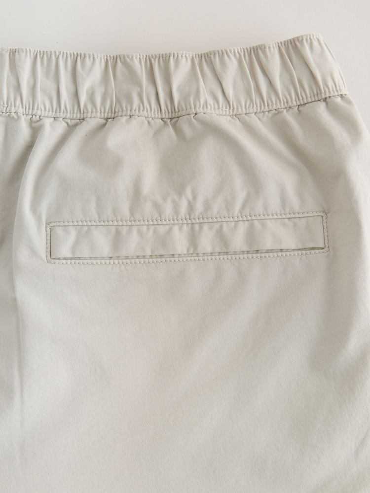 Bone Blanc - Pantalon cargo stretch en coton - Image 10 de 10