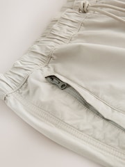 Bone Blanc - Pantalon cargo stretch en coton - Image 9 de 10