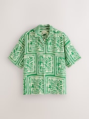 Green Leaf N. Premium Printed Short Sleeve Shirt - Image 5 of 7