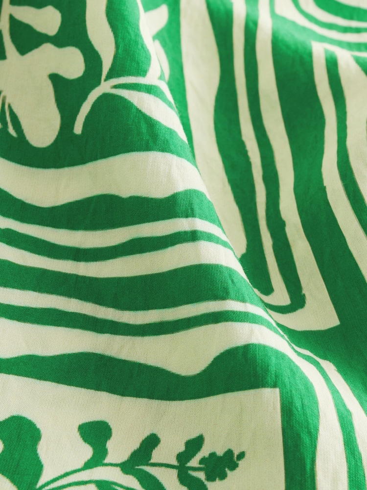 Green Leaf N. Premium Printed Short Sleeve Shirt - Image 7 of 7