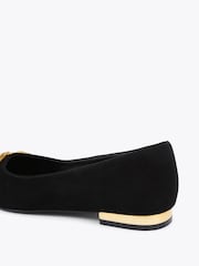 Kurt Geiger London Kingsley Pointed Flat Pumps - Image 4 of 5