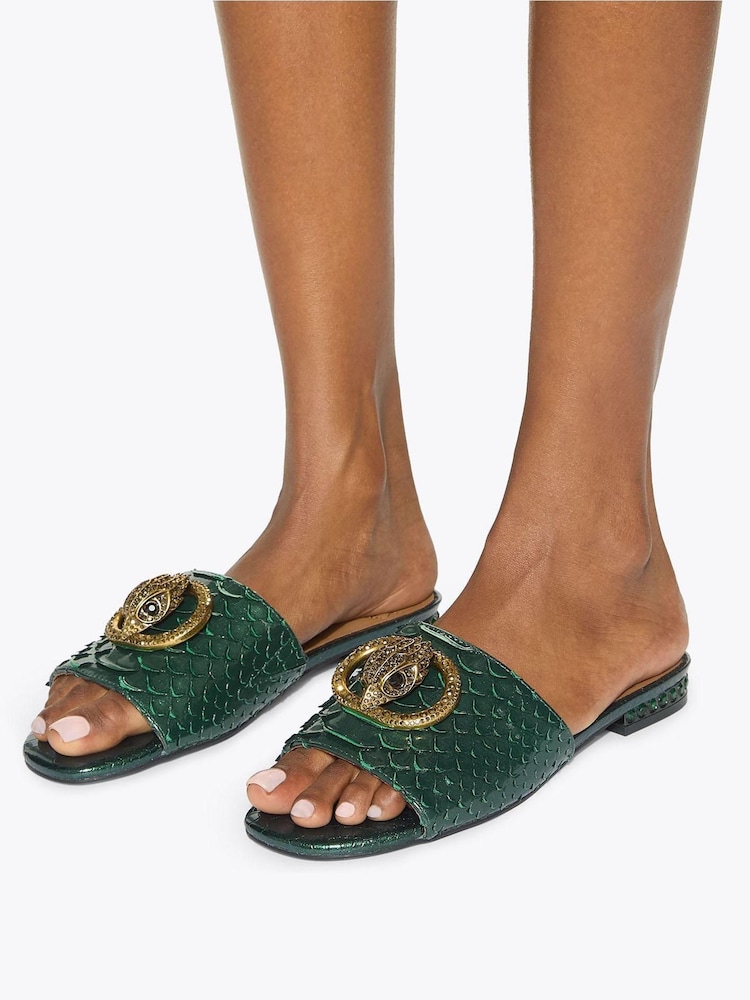 Kurt Geiger London Chelsea Flat Sandals - Image 1 of 5 Kurt Geiger London Chelsea Flat Sandals - Image 1 of 5