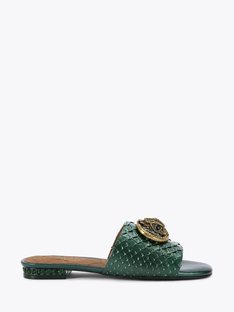 Kurt Geiger London Chelsea Flat Sandals - Image 2 of 5 Kurt Geiger London Chelsea Flat Sandals - Image 2 of 5