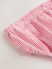 레드 스트로베리 - 아기용 티어드 우븐 드레스와 팬티 세트 2 Piece (0mths-2yrs) - 10의 이미지 10