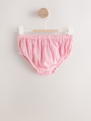 레드 스트로베리 - 아기용 티어드 우븐 드레스와 팬티 세트 2 Piece (0mths-2yrs) - 10의 이미지 2