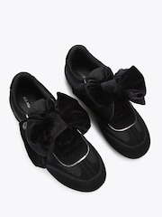 KG Kurt Geiger Black Listen Bow Trainers - Image 3 of 5