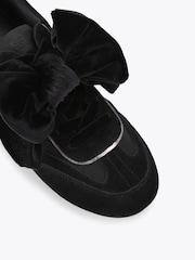 KG Kurt Geiger Black Listen Bow Trainers - Image 5 of 5
