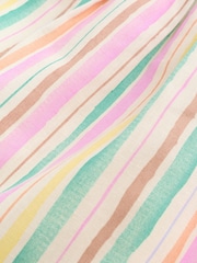 Mehrfarbig gestreift - Woven Baby Dress And Knickers 2 Piece Set (0mths-2yrs) - Bild 10 von 11