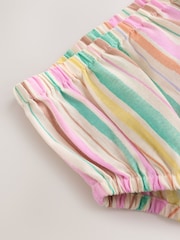 Mehrfarbig gestreift - Woven Baby Dress And Knickers 2 Piece Set (0mths-2yrs) - Bild 11 von 11