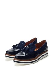 Moda in Pelle Ellee Lace-Up Brogue Detail Comfort Shoes - Image 2 of 4