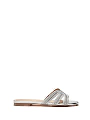 Moda in Pelle Nymph Band Flat Mules - Image 1 of 4