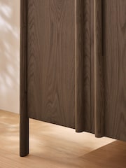 MADE.COM Dark Brown Reeve Double Wardrobe - Image 4 of 6