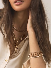 Gold Tone Charm Bracelet - Image 1 of 5