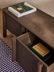 MADE.COM Dark Stain Oak Reeve Up to 55 Inch Wide TV Unit - Image 4 of 6