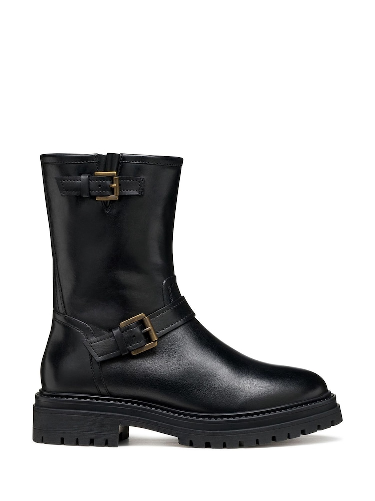 Geox D Iridea D Ankle Black Boots - Image 1 of 5