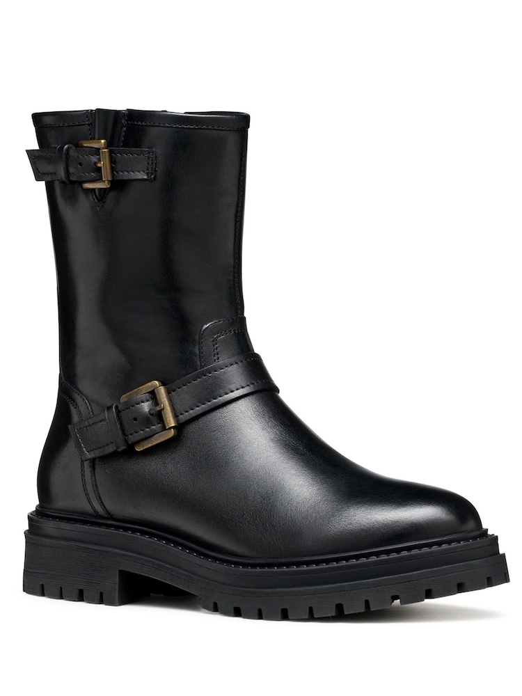 Geox D Iridea D Ankle Black Boots - Image 2 of 5