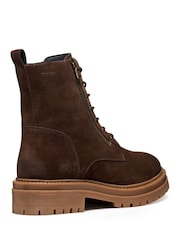 Geox D Iridea F Ankle Brown Boots - Image 3 of 5