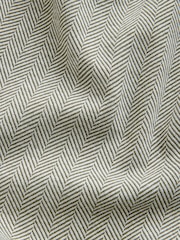 Olive Heritage Brushed Pattern Polo Shirt - Image 8 of 8