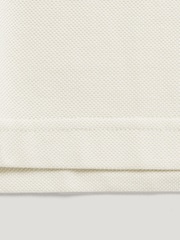 Belstaff Natural Tipped Logo Polo Shirt - Image 8 of 8