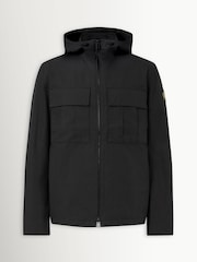 Belstaff Black Container Hooded Overshirt - Image 1 of 3