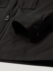 Belstaff Black Container Hooded Overshirt - Image 8 of 9