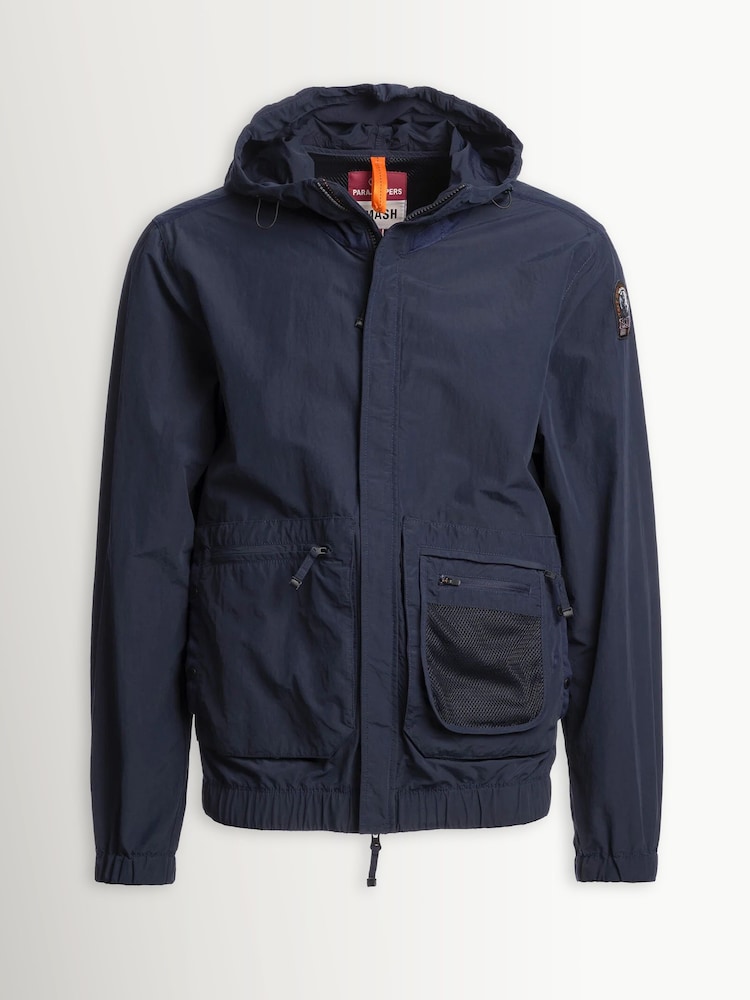 Parajumpers Blue Rube Hooded Jacket - Image 1 of 3 Parajumpers Blue Rube Hooded Jacket - Image 1 of 3