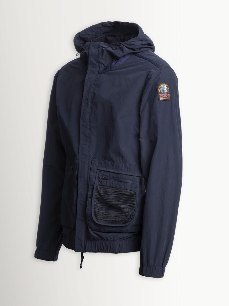 Parajumpers Blue Rube Hooded Jacket - Image 3 of 3 Parajumpers Blue Rube Hooded Jacket - Image 3 of 3