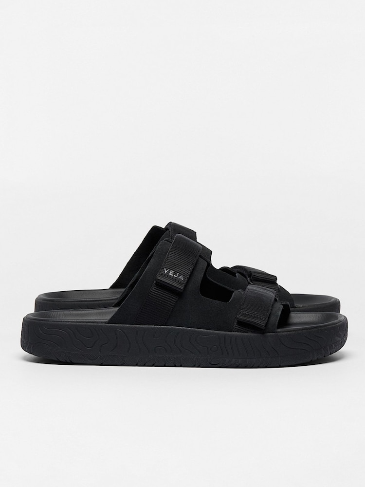 Veja Arpoador Strap Black Sandals - Image 1 of 3