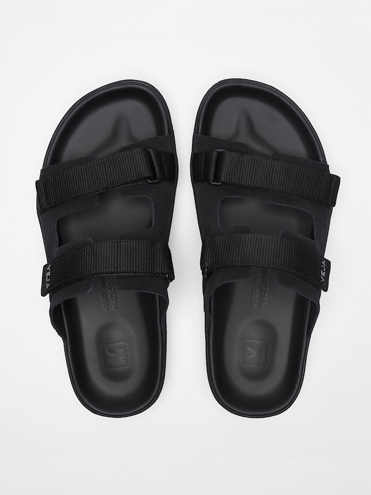Veja Arpoador Strap Black Sandals - Image 2 of 3