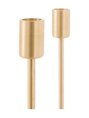 Gallery Home Set of 2 Natural Marble Candle Sticks - Image 4 of 6
