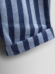 JoJo Maman Bébé Vertical Stripe and Plain Joggers 2 Pack - Imagen 6 de 7