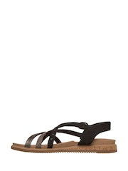 Skechers Black Desert Kiss Low Sandals - Image 2 of 6