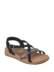 Skechers Black Desert Kiss Low Sandals - Image 3 of 6
