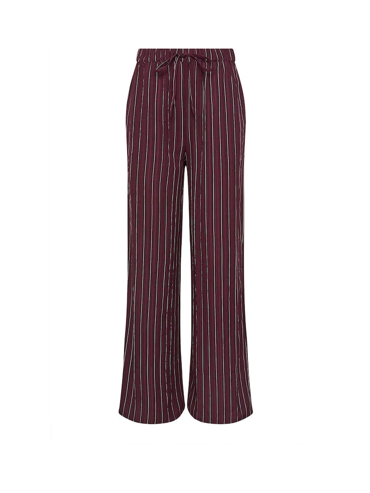 Long Tall Sally Red Wide Fit Wide Leg Trousers - Image 5 of 5