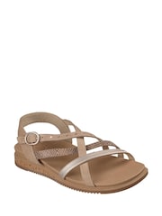 Skechers Natural Desert Kiss Low Sandals - Image 3 of 5