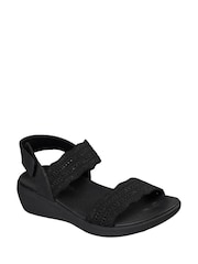 Skechers Black Arya Clear Skies Shoes - Image 3 of 5