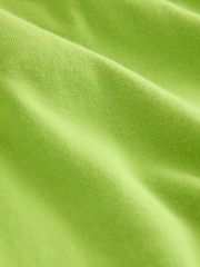 Lime Green / Navy Blue - Cap Sleeve Shirred Body Jersey Midi Dress 2 Pack - Obraz 10 z 10