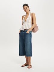 Cotton On Orange Haven Tie Side Halter Top - Image 4 of 4