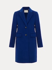 Phase Eight Blue Lydia Wool Coat - Image 1 of 1