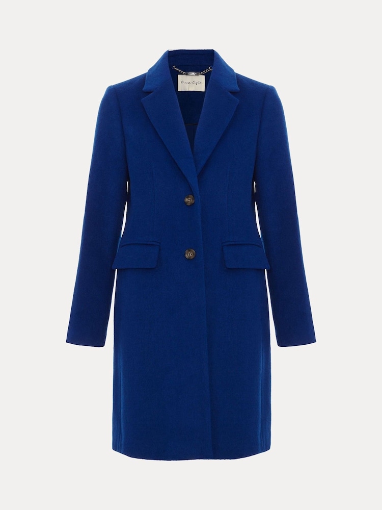 Phase Eight Blue Lydia Wool Coat - Image 1 of 1