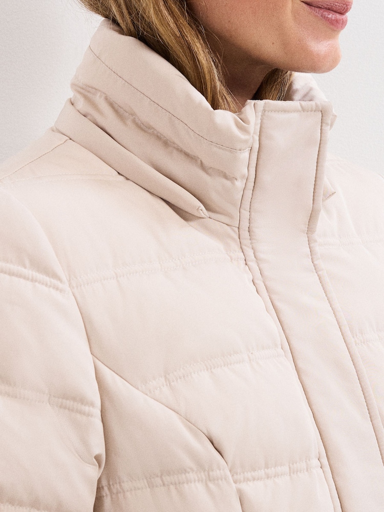 Phase Eight Cream Dixie Midi Coat - Image 7 of 7 Phase Eight Cream Dixie Midi Coat - Image 7 of 7